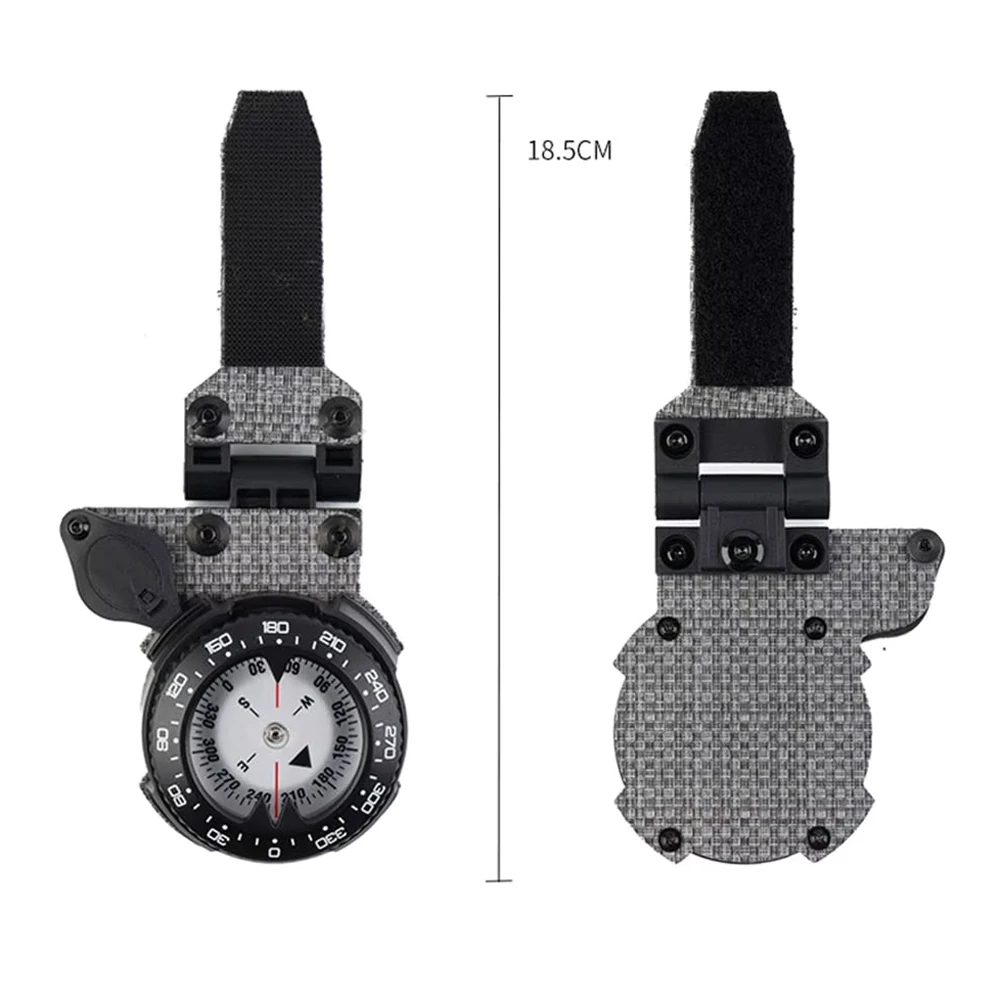 Soporte táctico MOLLE plegable para teléfono, brújula y GPS - imagen 3