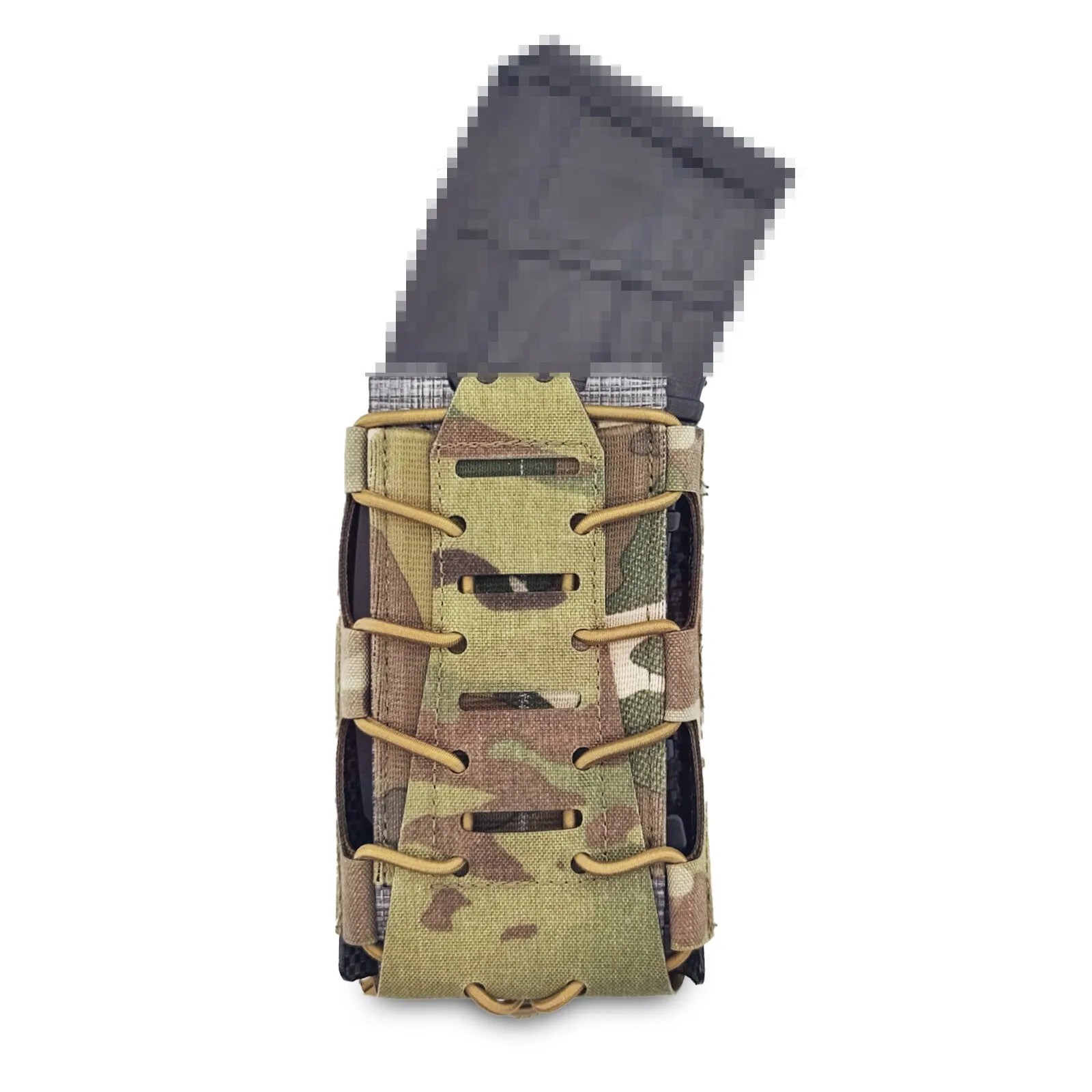 Bolsa táctica elástica con clip de desenganche rápido para cargador