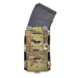 Bolsa táctica elástica con clip de desenganche rápido para cargador