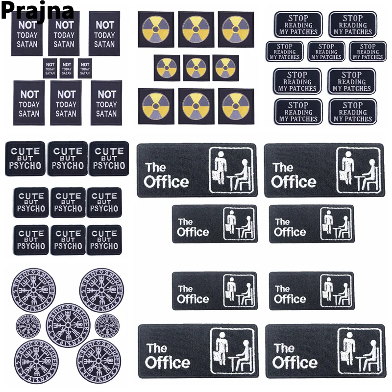 Prajna parches bordados punk – 10 uds para ropa o equipamiento - imagen 4