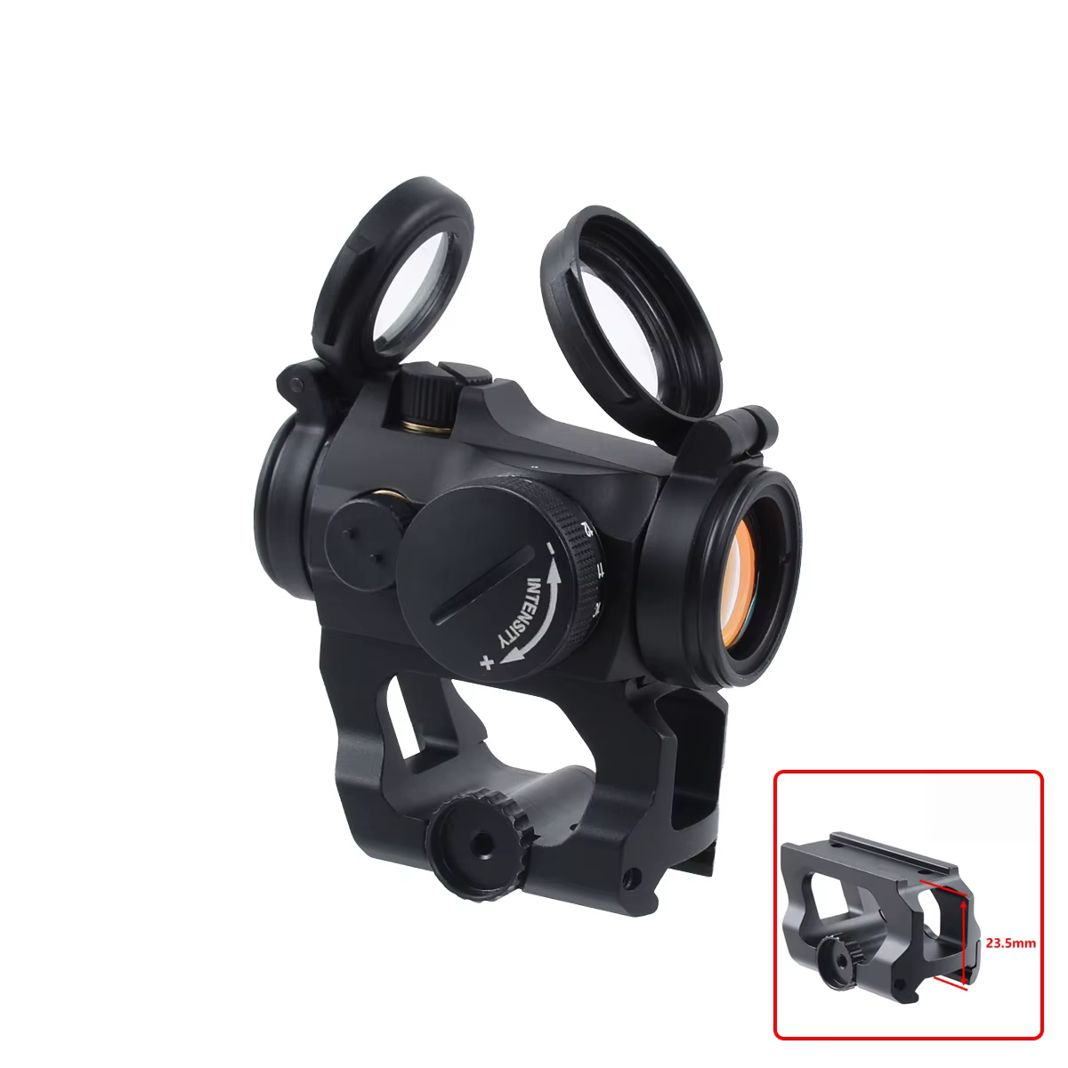 Mira réflex AIM T02 2MOA con punto rojo y montaje Unity Optic - imagen 3