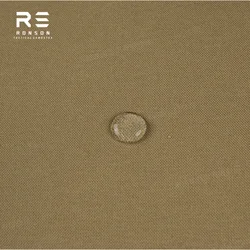 Cordura táctica impermeable de PU WR marrón, poliéster