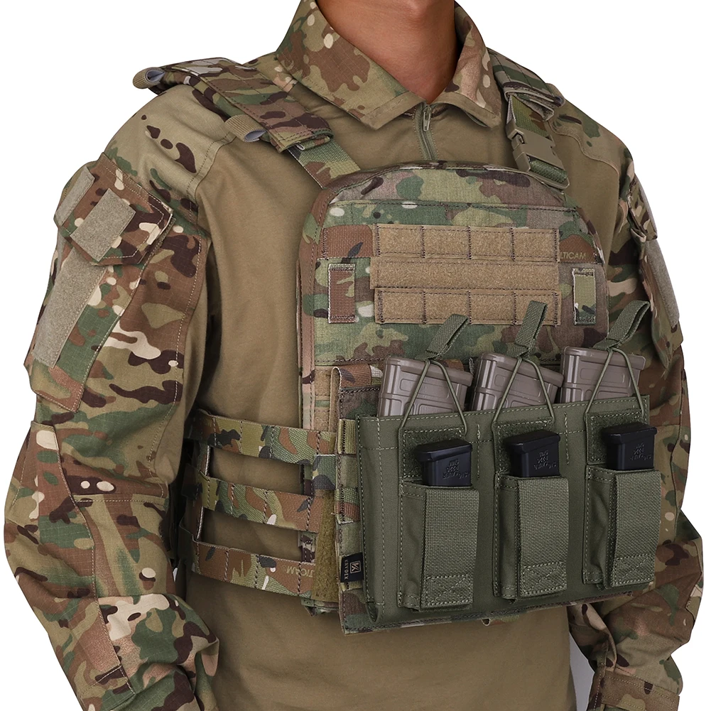 KRYDEX Bolsa táctica para cargadores de pistola y rifle MOLLE - imagen 4