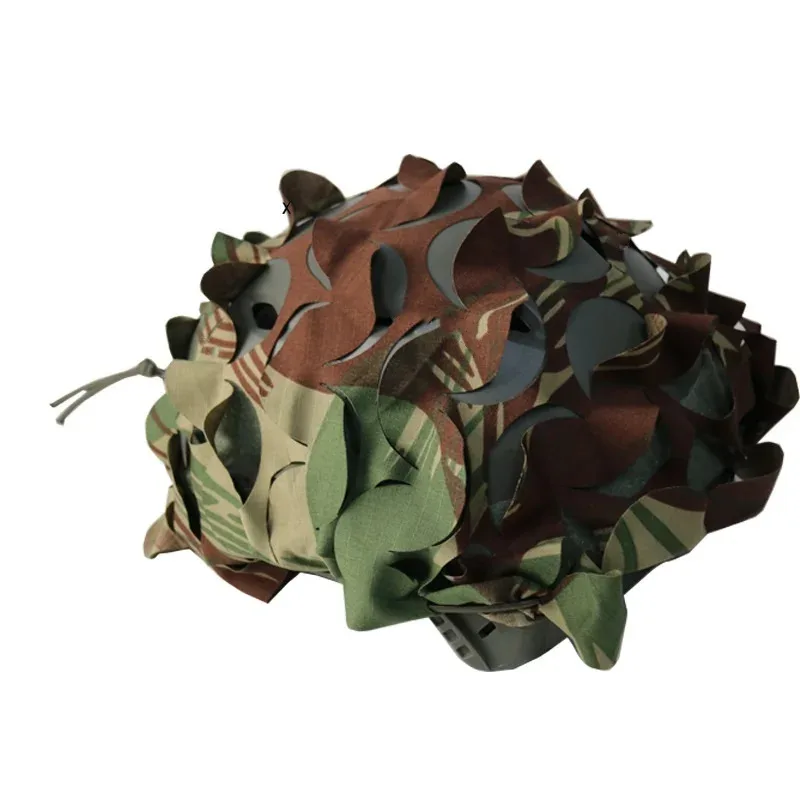 AOR2 A-TACS FG funda cubrecascos táctico 3D Flecktarn - imagen 3