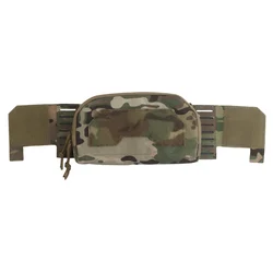 Bolsa porta cargadores táctica de segunda capa para chaleco 9 mm