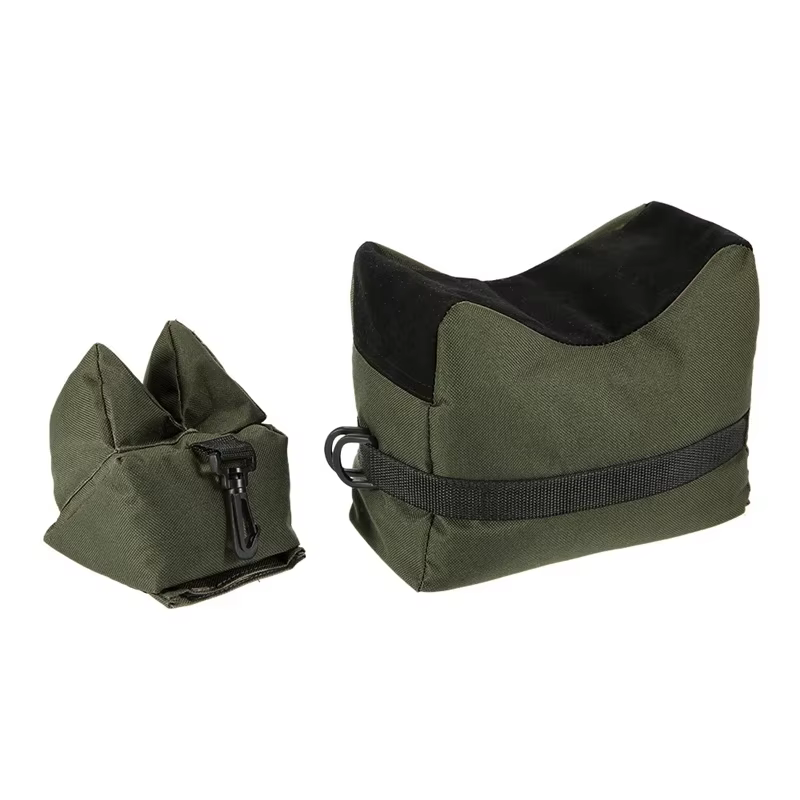 Banco de tiro táctico para rifle – reposabrazos y bolsa de descanso - imagen 3