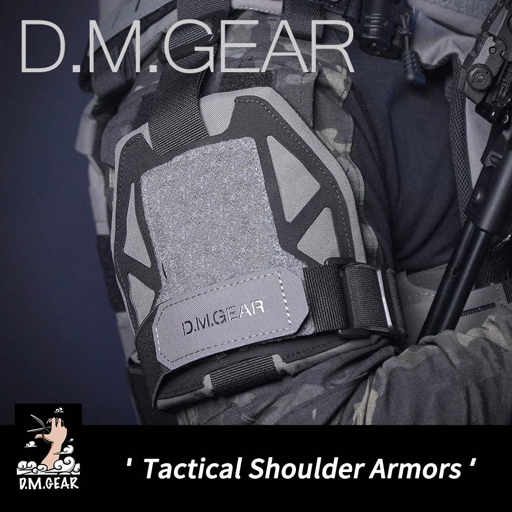 DMGear armadura de hombro táctica universal MOLLE de nailon caza