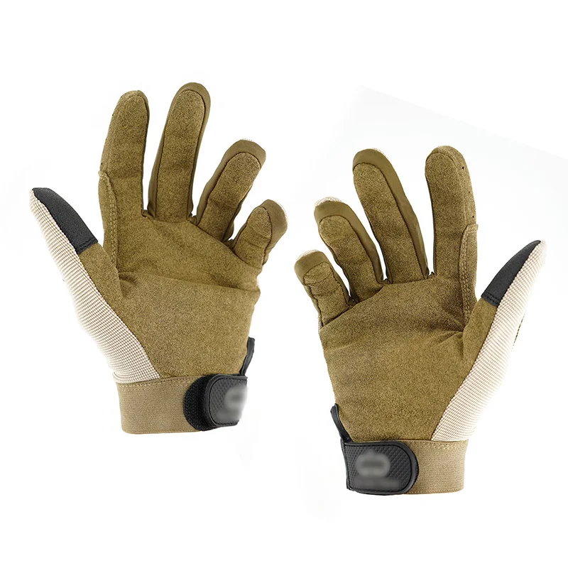 Guantes tácticos tiro verano transpirable ligeros dedo completo táctil - imagen 4