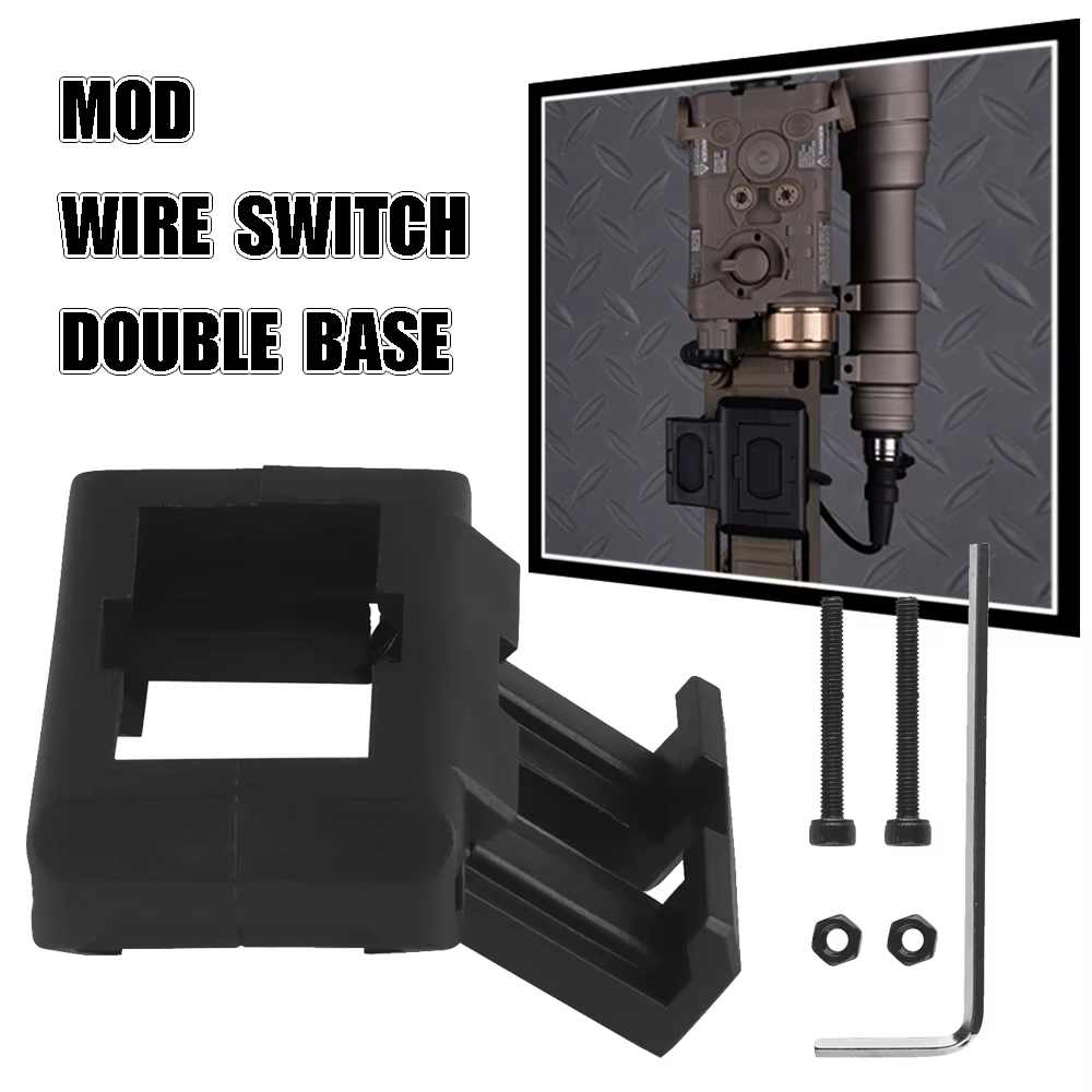 Soporte linterna táctica MOD con interruptor remoto por cable - imagen 2