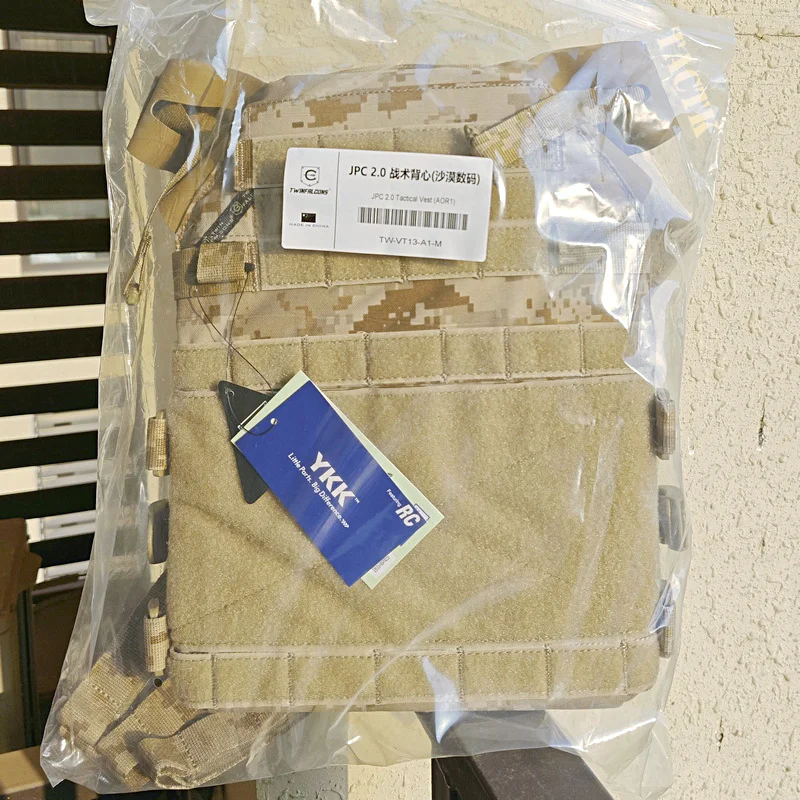 JPC 2,0 chaleco táctico portaplacas ligero MOLLE airsoft - imagen 4