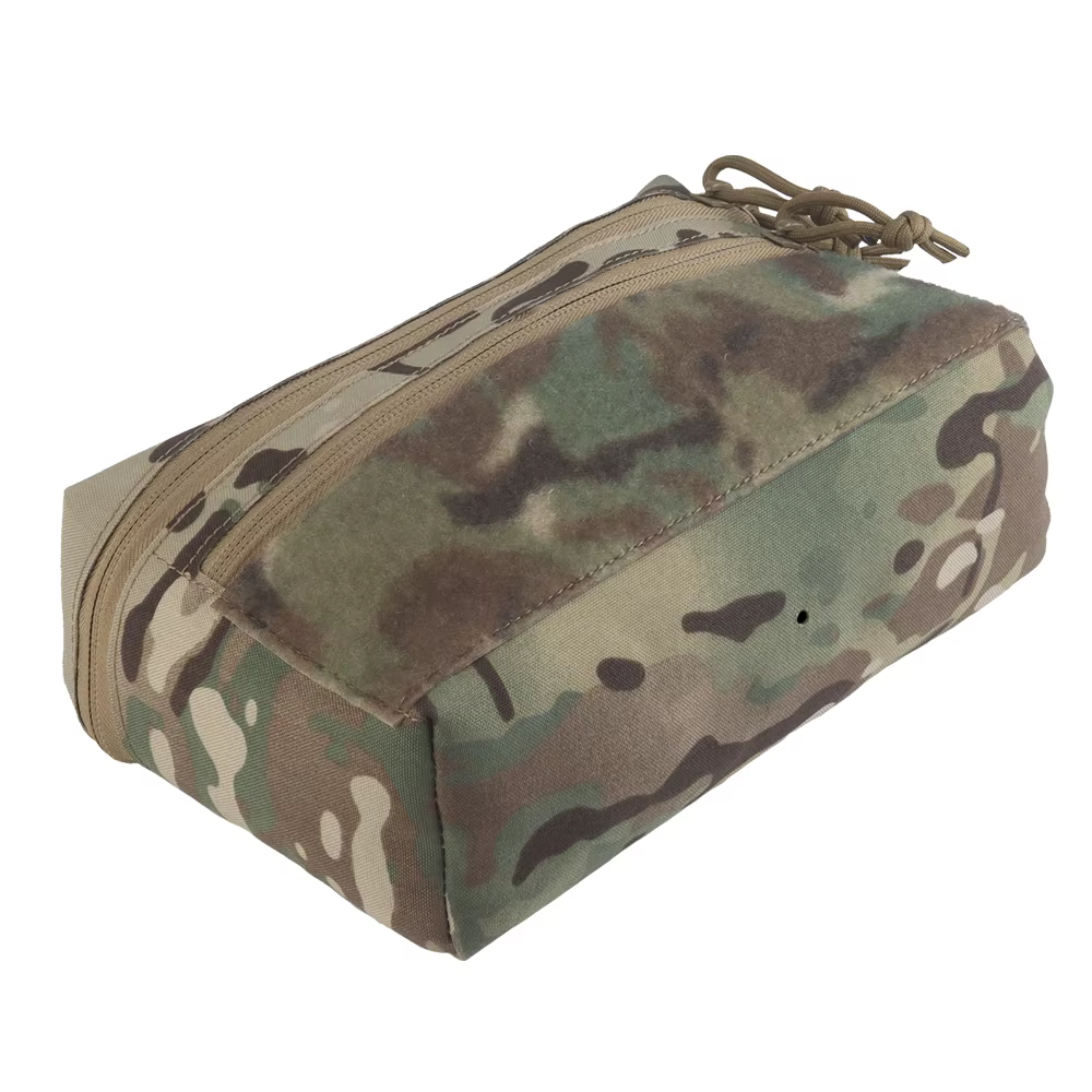 Bolsa MOLLE gran capacidad abdominal porta cargadores – Chaleco táctico caza - imagen 5