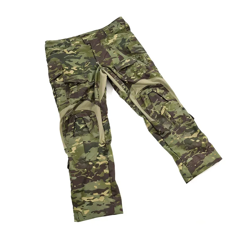 Pantalones Tácticos Resistentes Hombre Ripstop para Caza, Senderismo