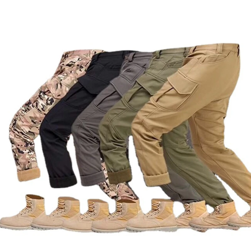 TAD Shark Skin: pantalón de caza camuflado, forro polar cortaviento - imagen 2