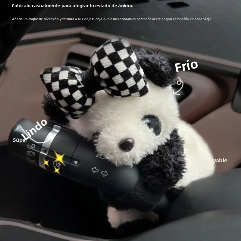 Adorno interior coche panda para salpicadero y limpiaparabrisas - imagen 4