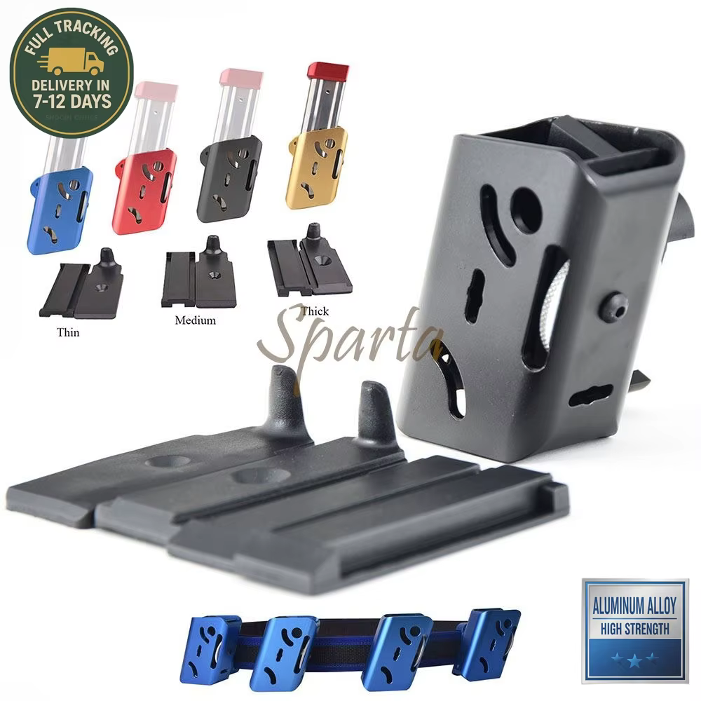 Funda aluminio rigida para cargador pistola 360 grados IPSC USPSA - imagen 5