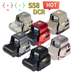 558 DCR mira red dot con magnificador plegable QD Picatinny