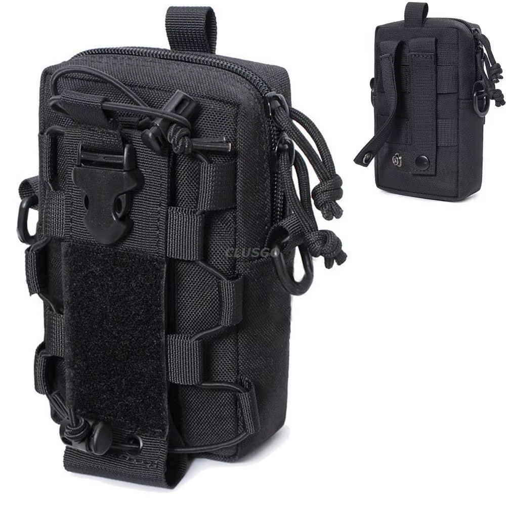 Bolsa táctica CLUSGO con sistema MOLLE para cinturón