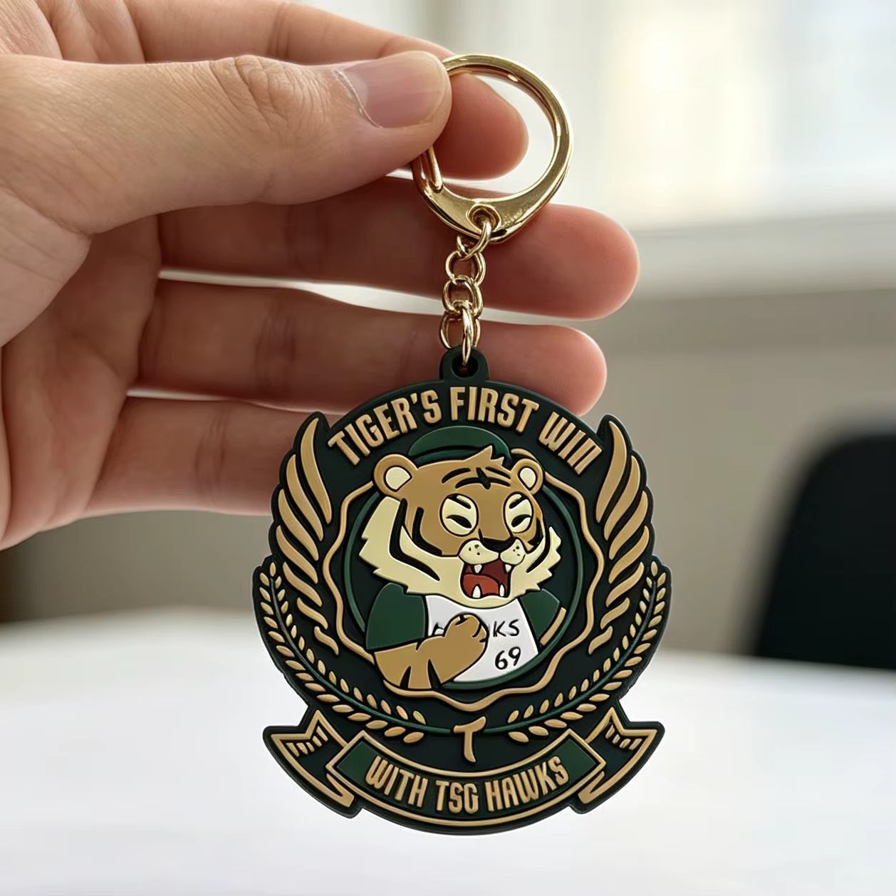 Llavero PVC personalizado con logotipo, diseño 2D/3D - imagen 2