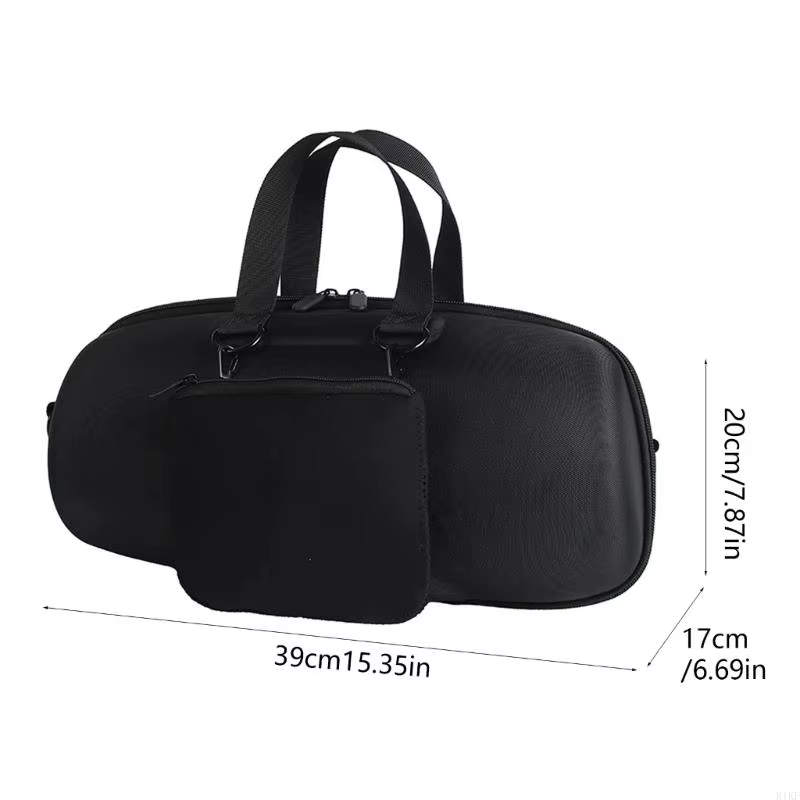 Bolso para altavoz resistente con correa extraíble y organizador - imagen 3