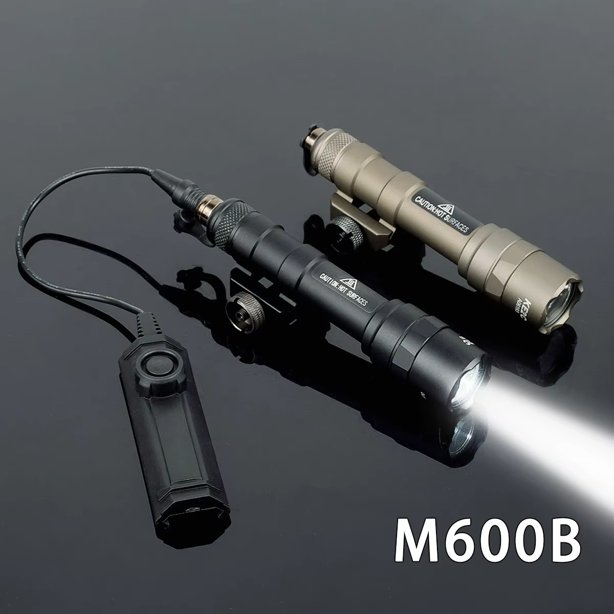 Linterna táctica Surefire M600 LED con interruptor de presión dual - imagen 4
