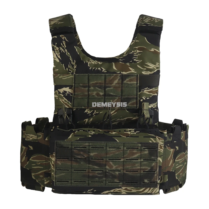 Plate Carrier Arnés Táctico Acolchado Porta Cargadores 5.56 Ajustable - imagen 4