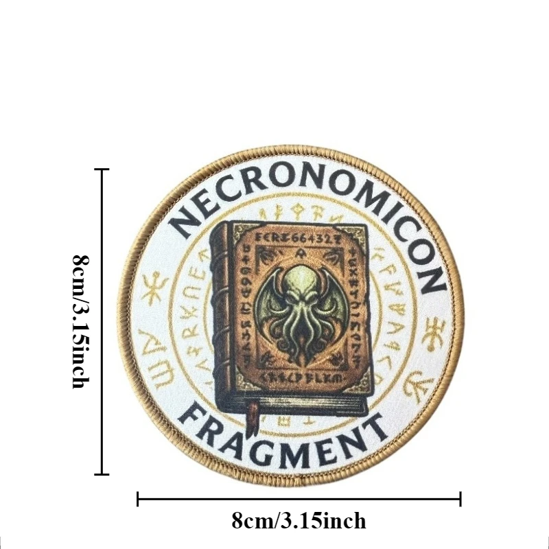 Necronomicon Fragment parche táctico tentáculo Cthulhu MOLLE - imagen 5
