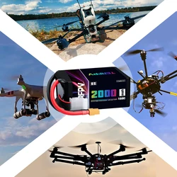 TERFPV Batería LiPo FPV XT60 para dron quadcopter