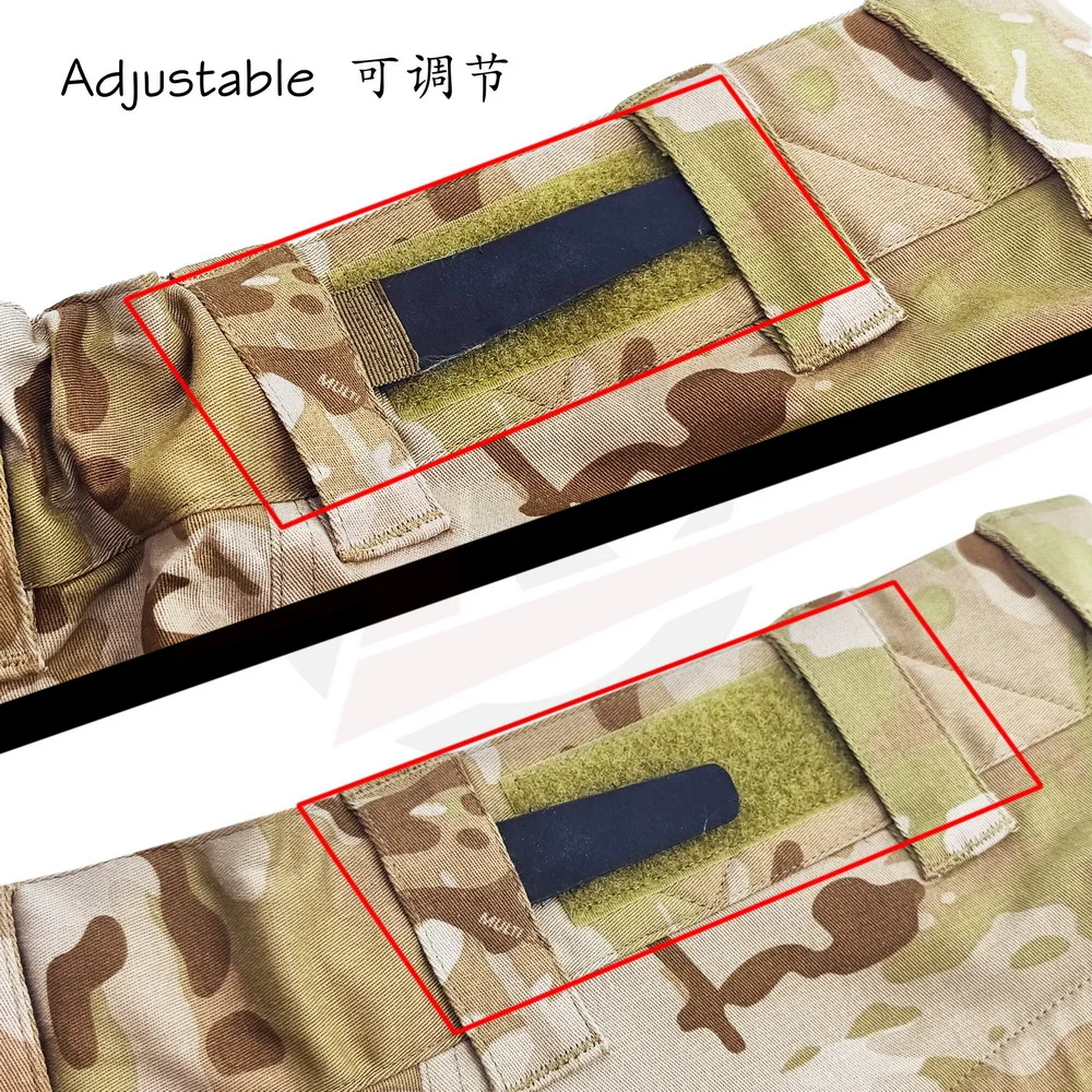 Pantalones tácticos camuflaje ripstop multibolsillos transpirables - imagen 3