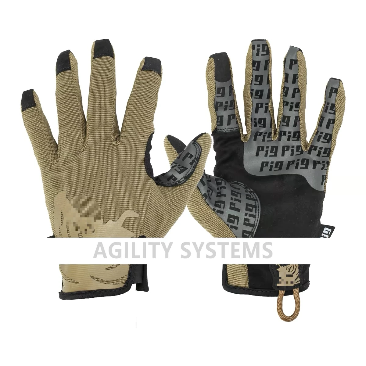Guantes tácticos Delta PIG FDT pantalla táctil transpirable exterior - imagen 2
