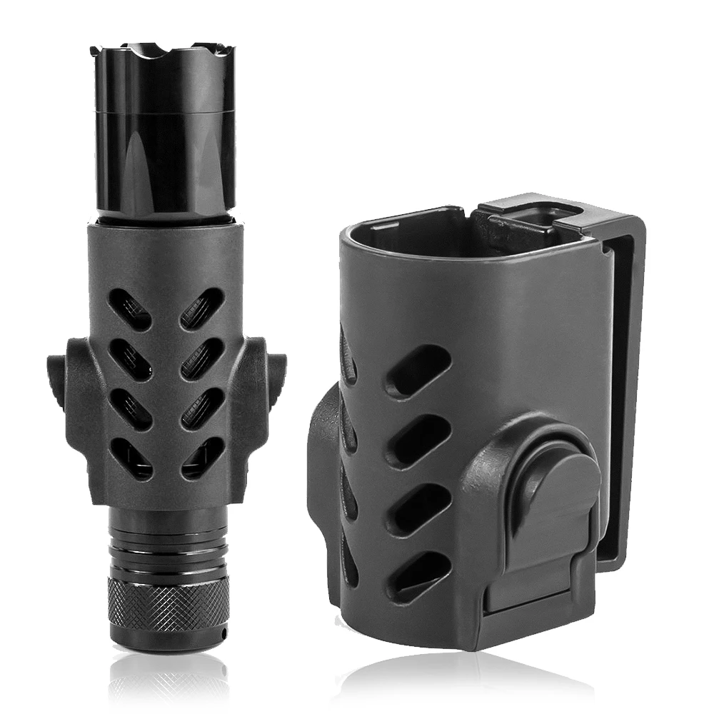 Funda MOLLE para linterna táctica – Acople cinturón servicio