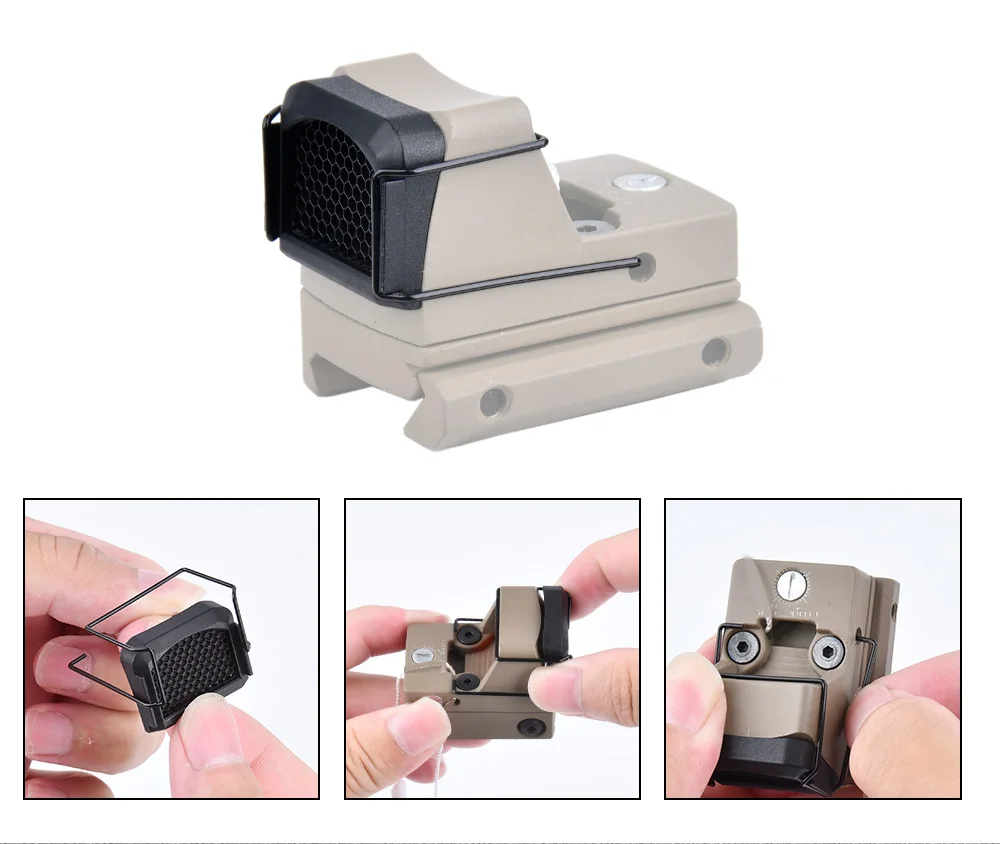 Tapa protectora de malla para visera 3