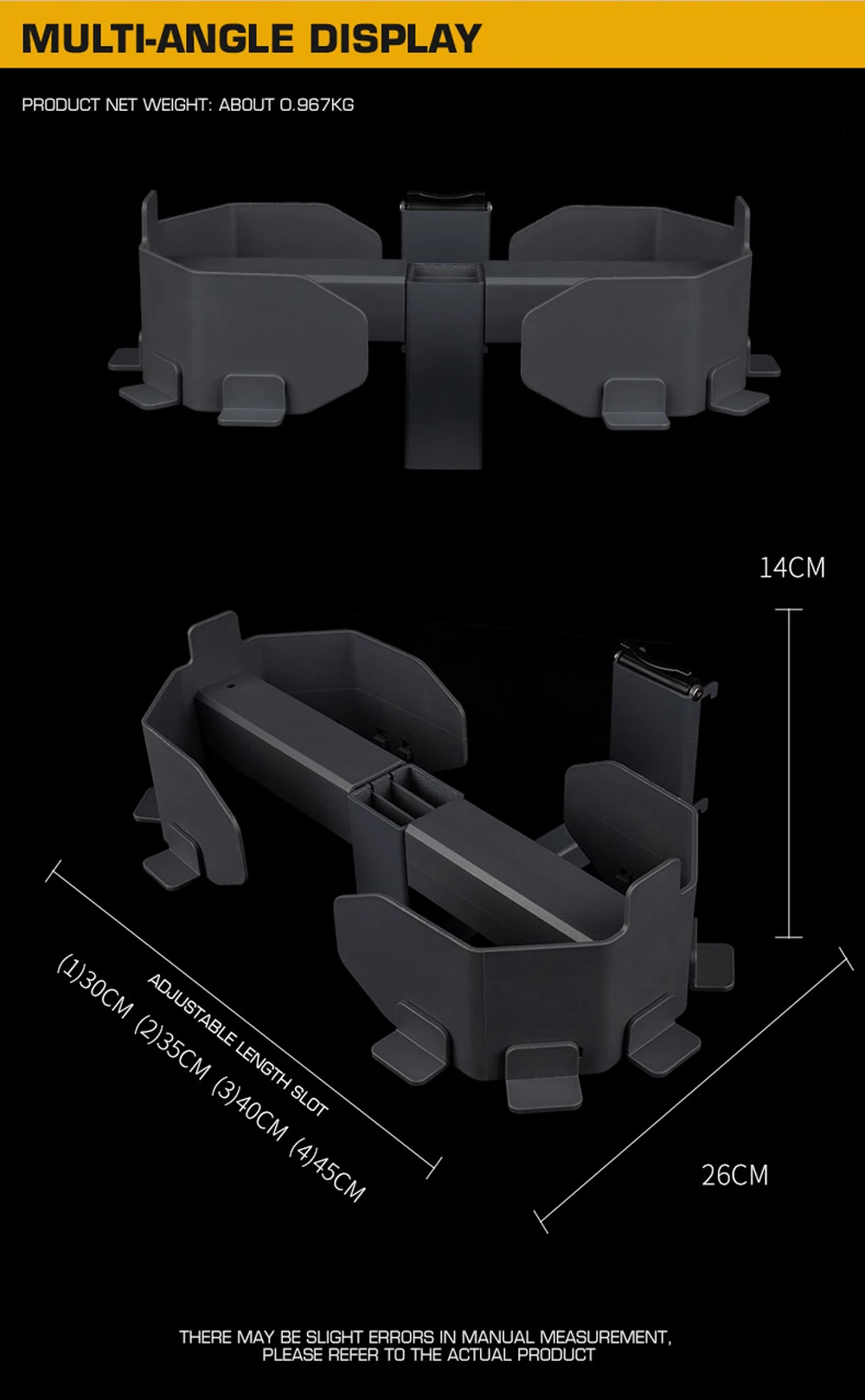 Soporte para cinturón táctico estilo Molle