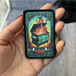 Parche táctico MOLLE The Dumpster Tarot para mochila y uniforme