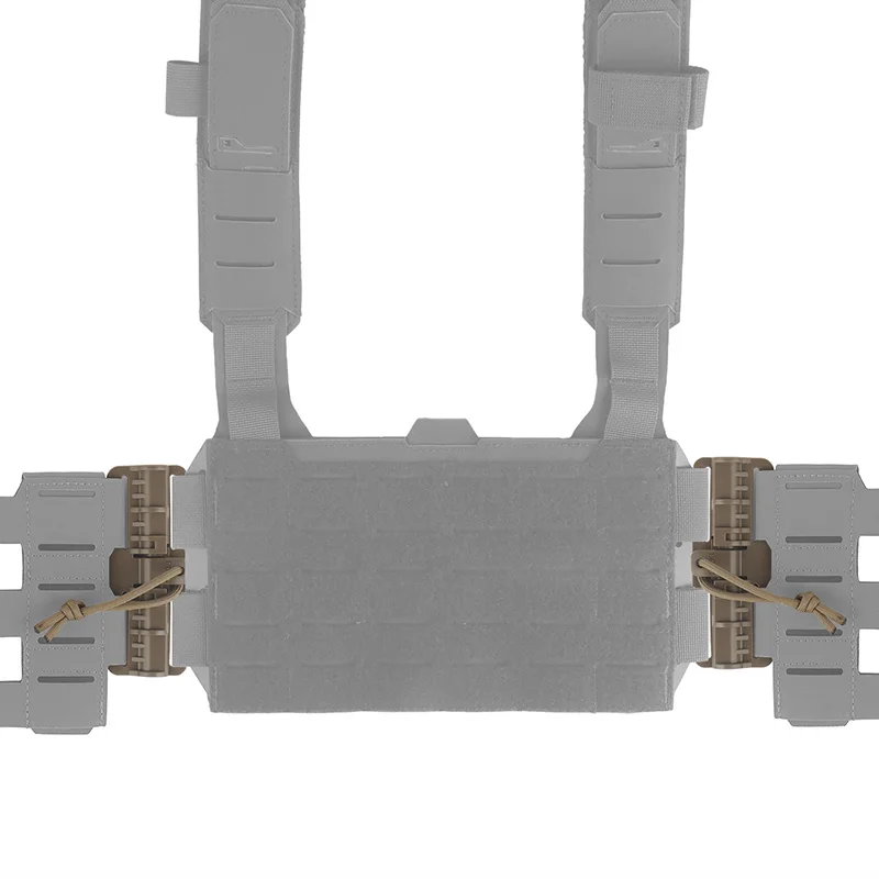 Hebillas desenganche rápido táctico para culotte 3,9cm – Par - imagen 4