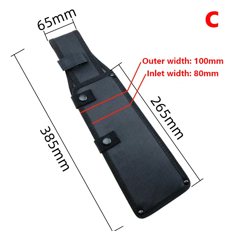 Funda Tipo C para cuchillos de hoja fija