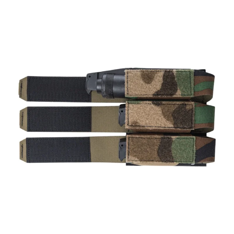 Montaje MOLLE de la bolsa en chaleco táctico