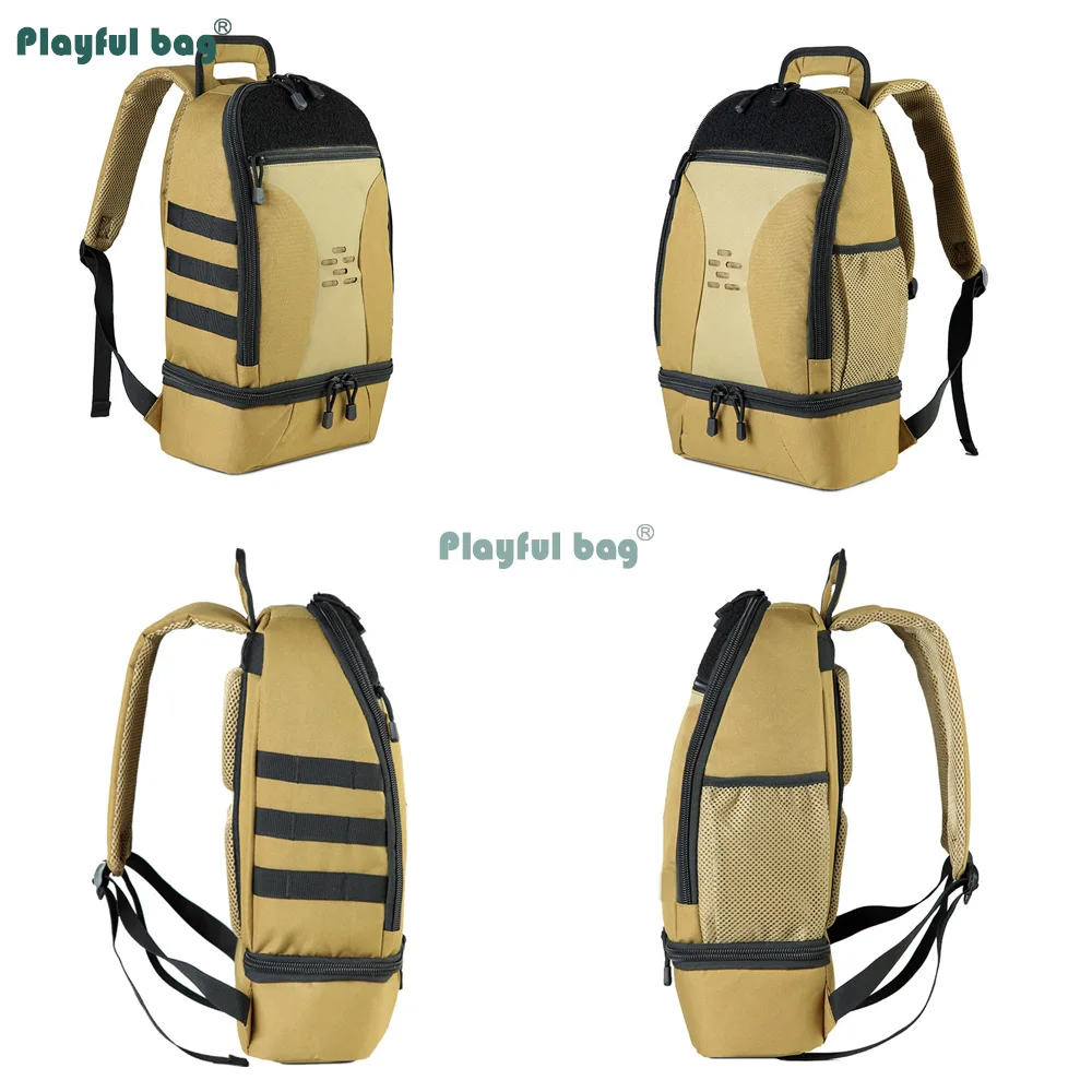 Mochila táctica impermeable para senderismo, ligera y unisex - imagen 4