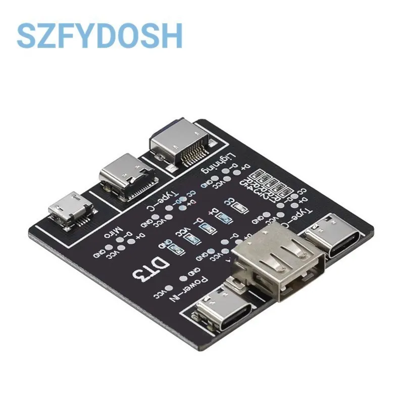 Tester de cable USB DT3 Micro a Tipo C para iOS y Android