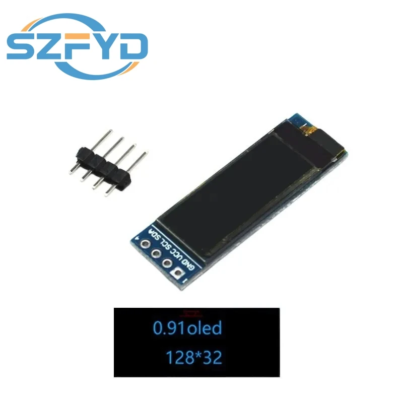 Pantalla OLED SSD1306 0,91 pulgadas I2C 128x32 para Arduino - imagen 3
