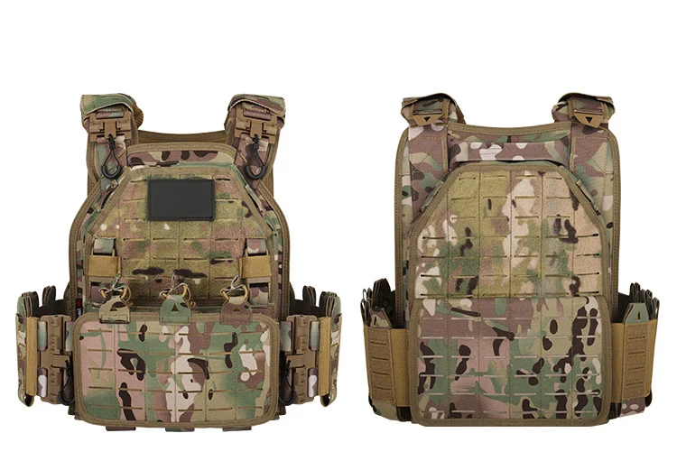 Chaleco táctico con systema MOLLE para accesorios