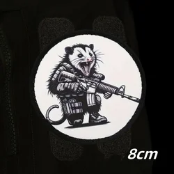 Parche táctico velcro ardilla guerrera – Moral militar mochila