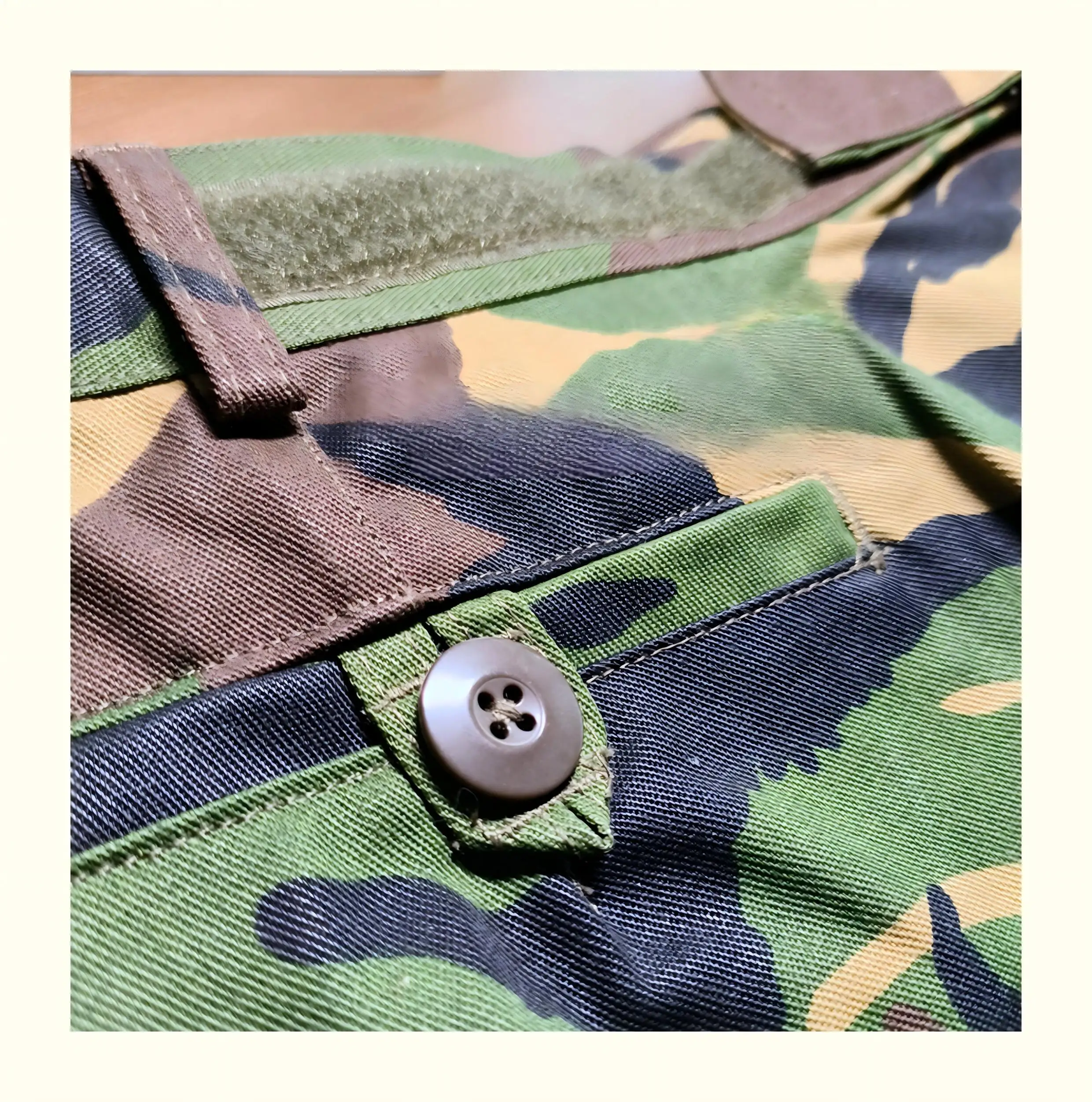 Pantalón de camuflaje DPM militar holandés original - imagen 4