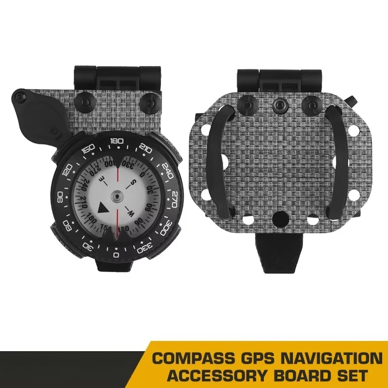 Panel de navegación MOLLE Compass 601 para portaplacas táctico - imagen 3