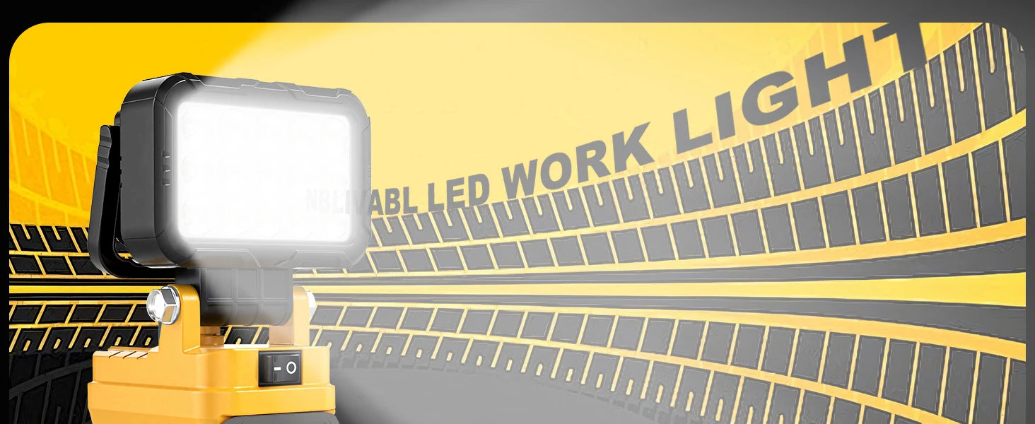 Detalle de iluminación y rendimiento para zonas de trabajo