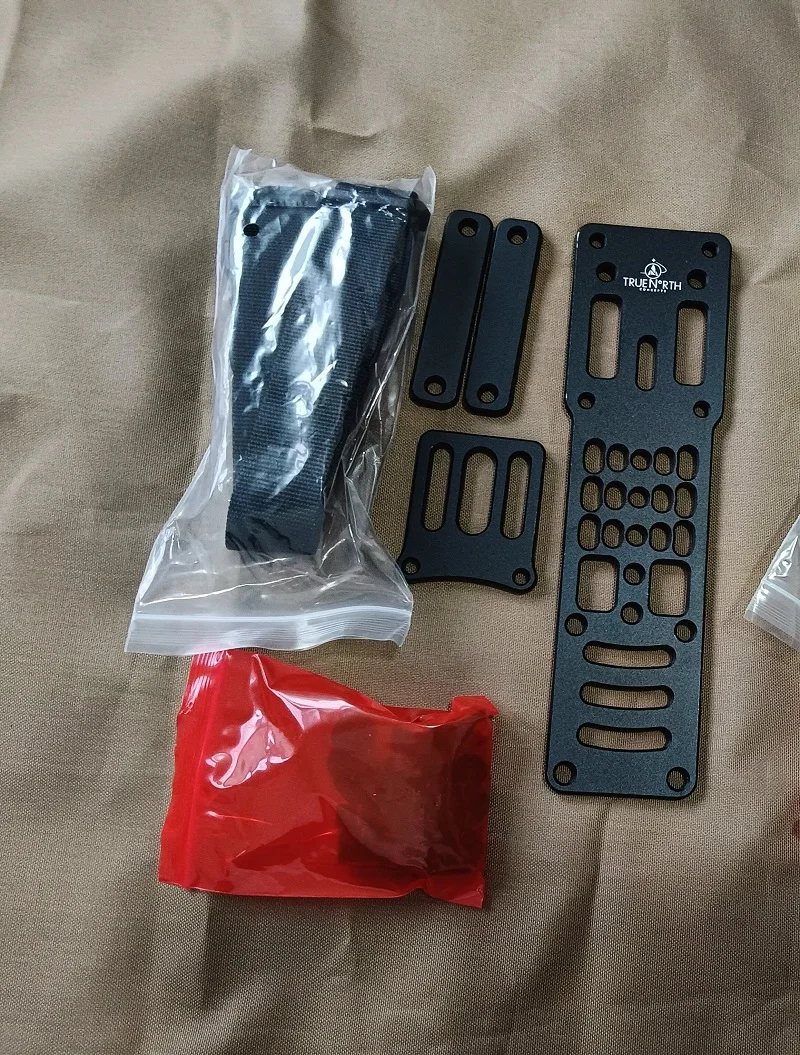 Placa de extensión metálica ajustable para equipamiento táctico - imagen 4