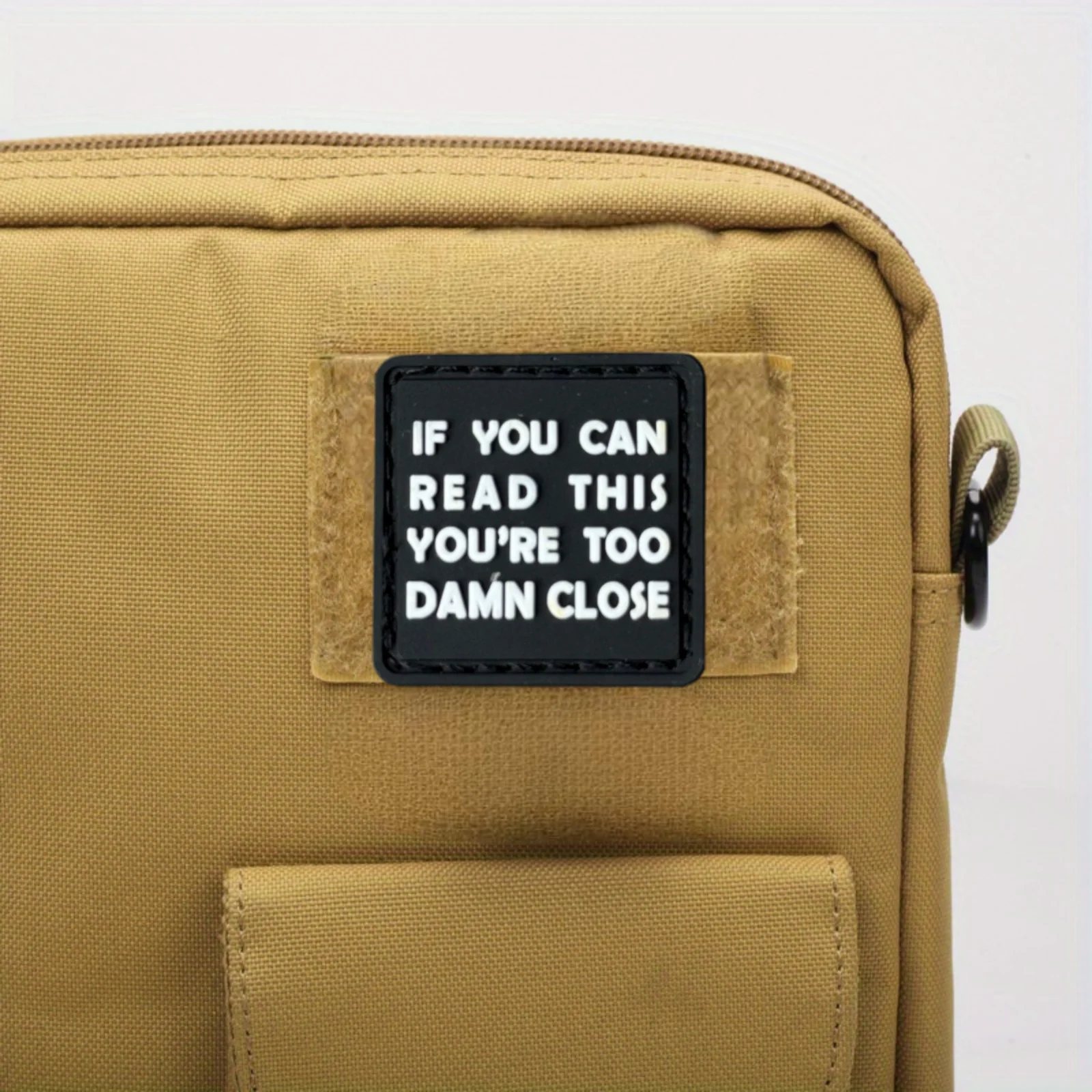 Parche táctico PVC con velcro para moral, brazaletes y ropa - imagen 3