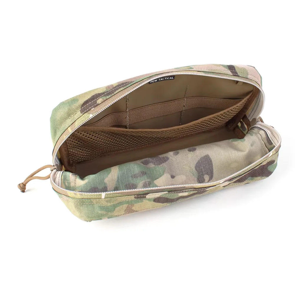 Bolsa táctica MOLLE horizontal mediana para airsoft y exteriores - imagen 3