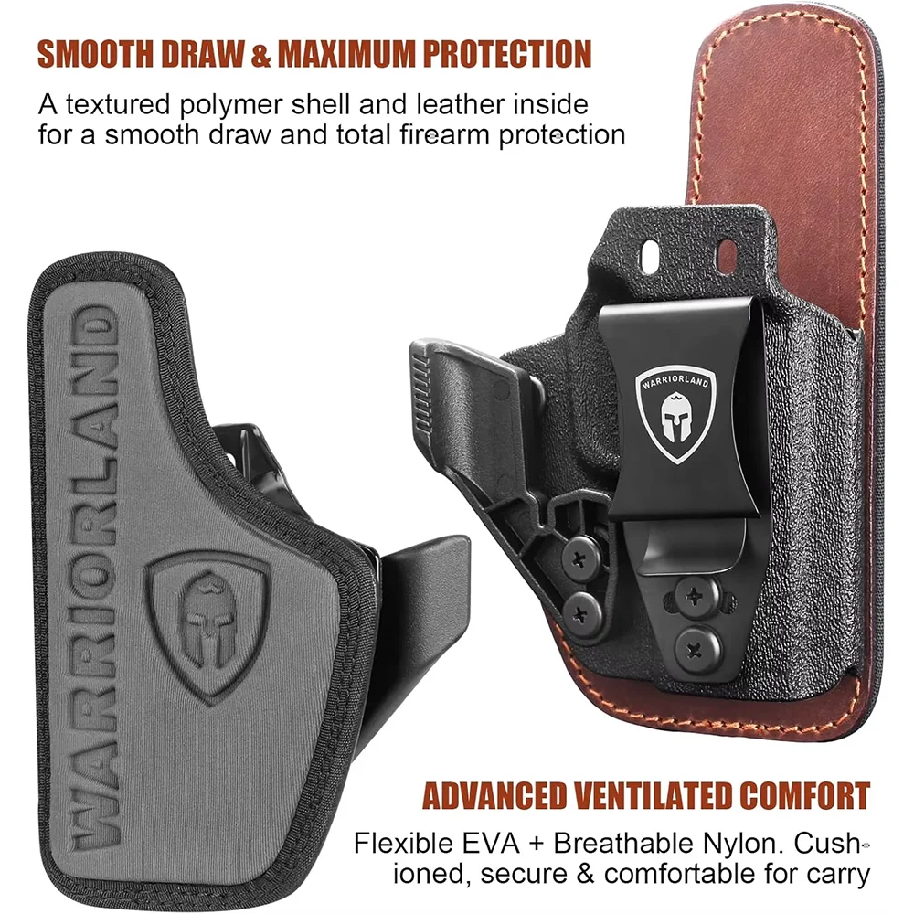 SIG P365 IWB cuero oculta transporte, ajuste y retención, derecha - imagen 4