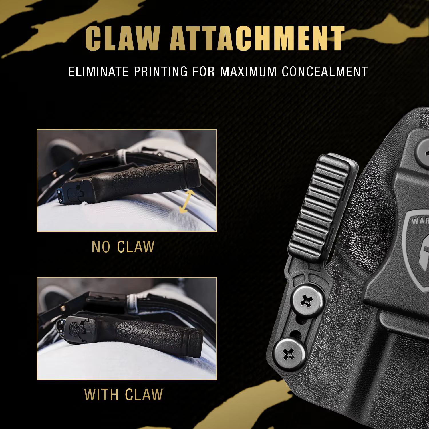 Funda Kydex IWB Sig Sauer P365 con corte óptico garra, diestra - imagen 5