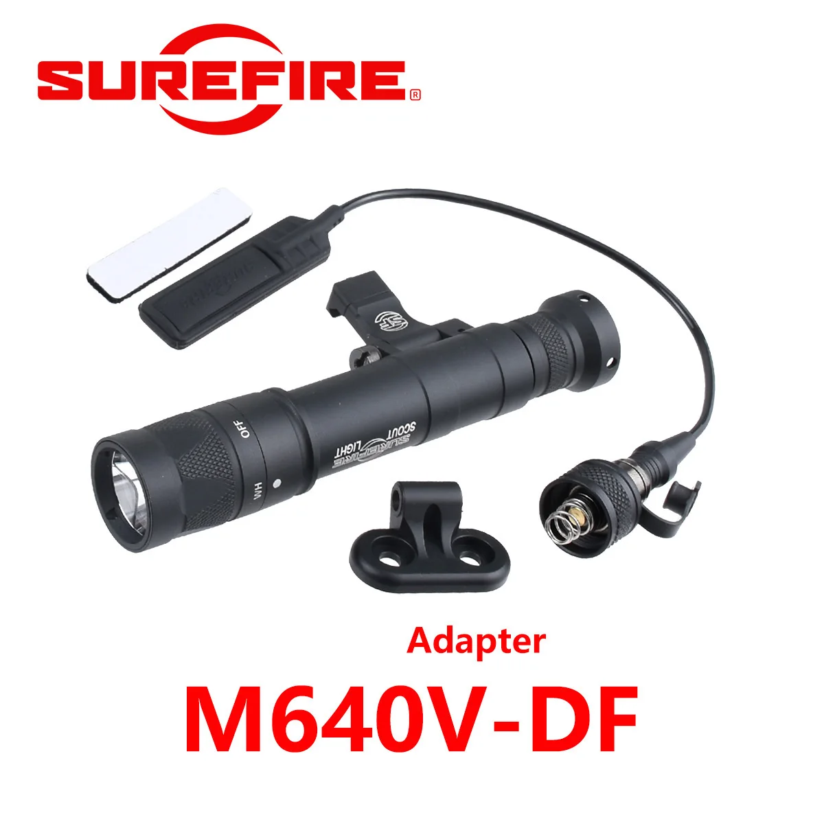 Linterna táctica Surefire M600DF, luz para rifle con Picatinny - imagen 4